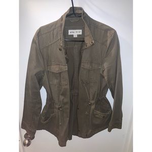 Army green jacket